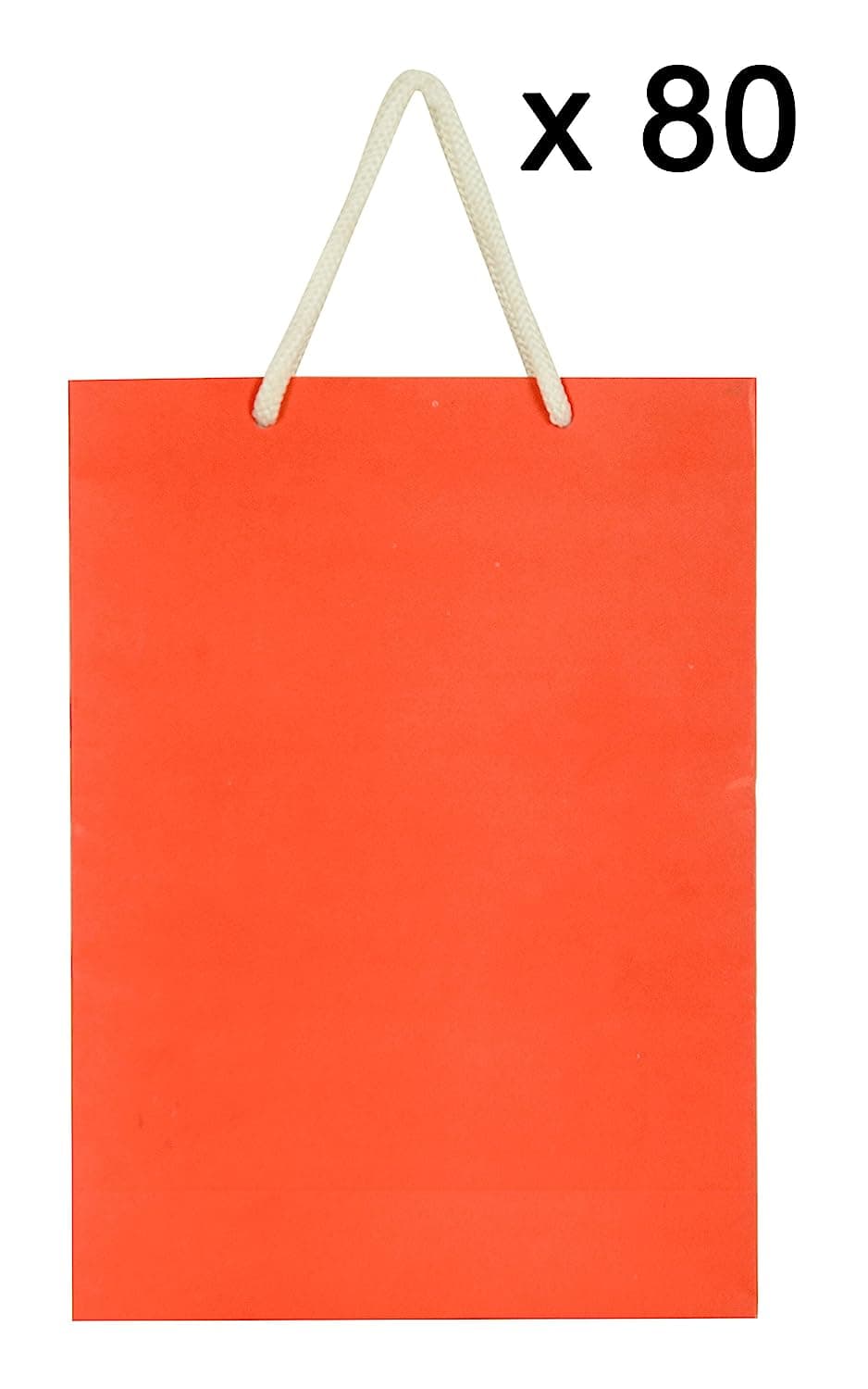 Red Gift Bags For Gifting, Weddings, Birthday, Holiday Presents (28x20x7.5 Cm)