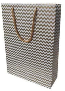Multicolor Bags With Waves Design For Gifting (28 x20x7.6 Cm)