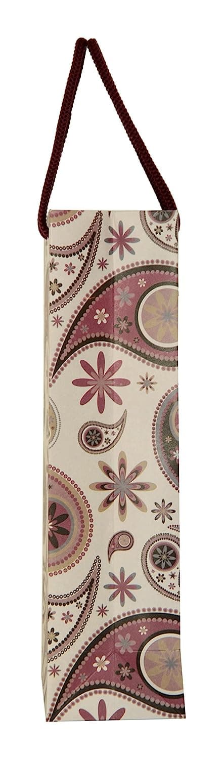 Multicolor Mehndi Design Gift Bags For Gifting, Weddings, Birthday,Holiday Presents(28x20x7.5 Cm)
