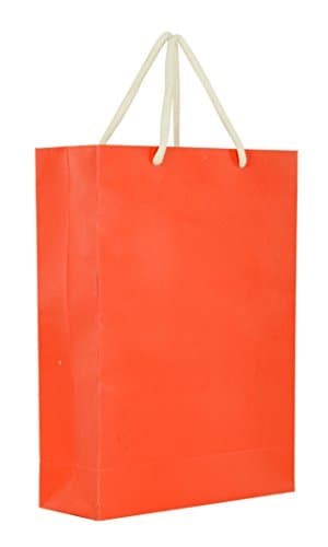 Red Gift Bags For Gifting, Weddings, Birthday, Holiday Presents (28x20x7.5 Cm)