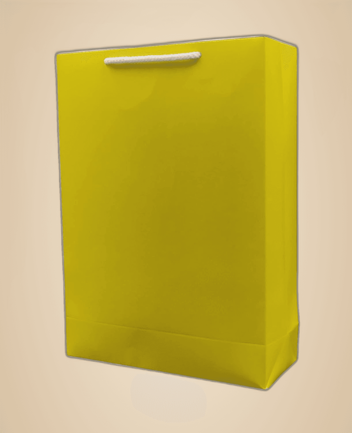 Yellow Gift Bags For Gifting, Weddings, Birthday,Holiday Presents (28x20x 7.5 Cm)