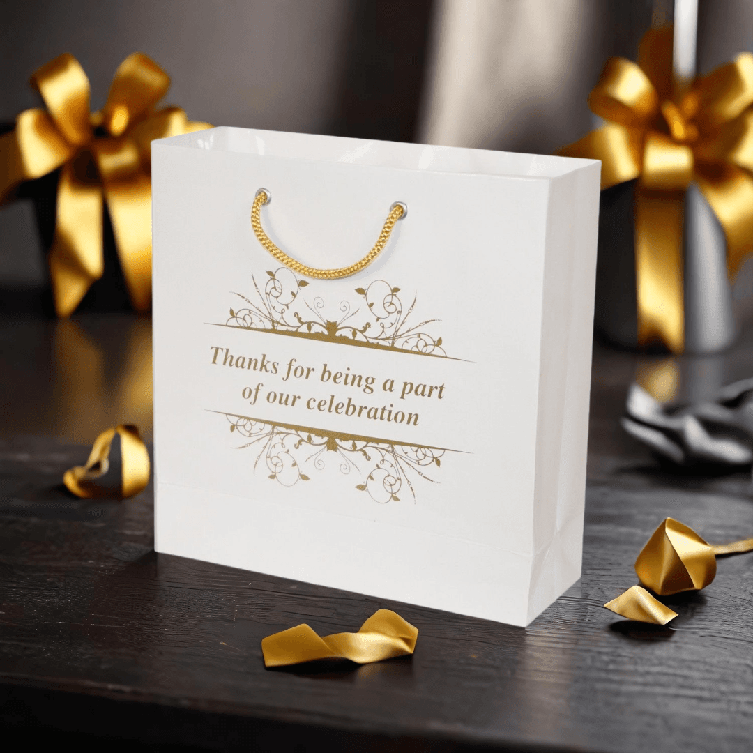 Multicolor Gifting Paper Bag (7.5x23x22 Cm)