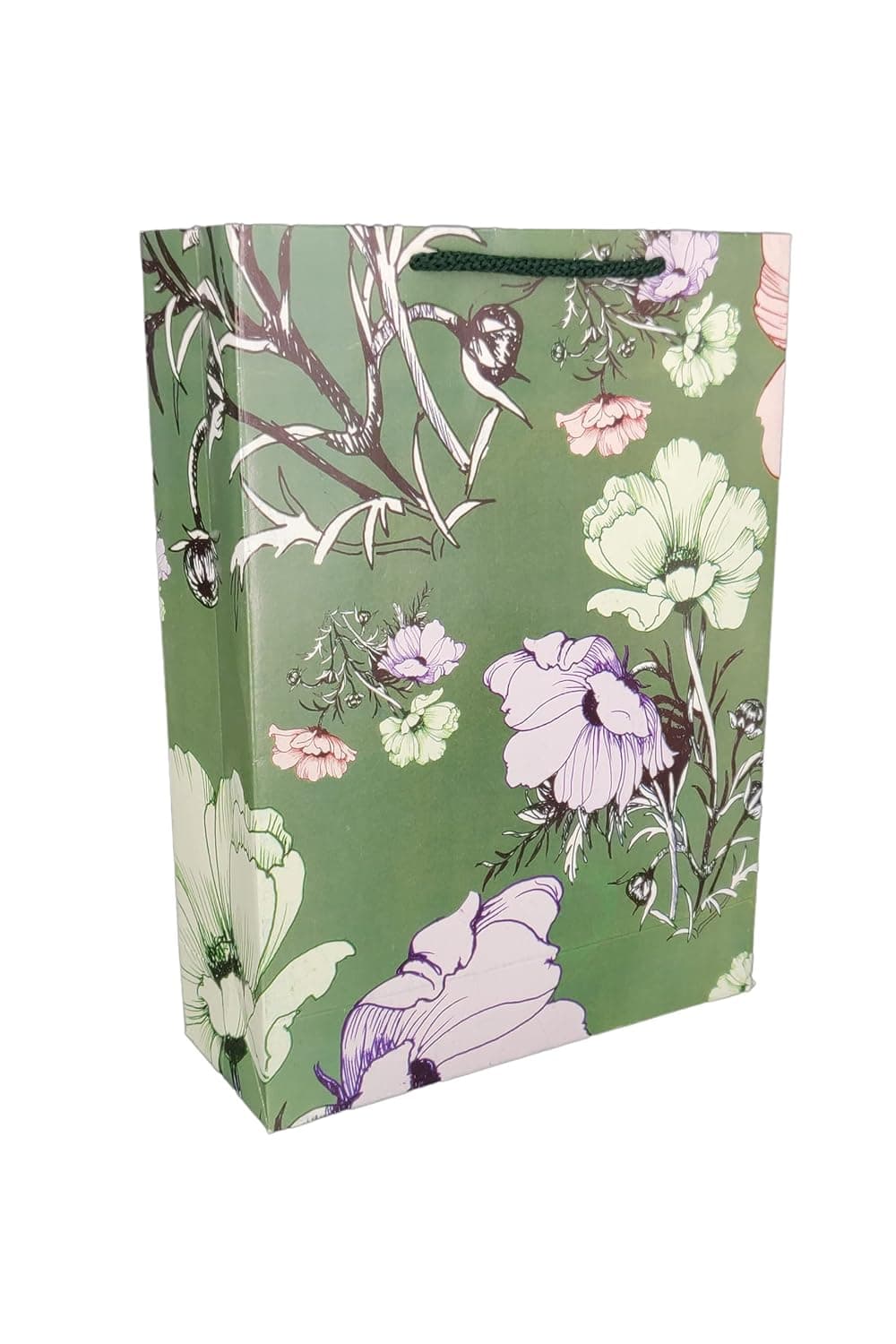 Multicolor Popudi Flower Bags, Weddings, Birthday, Holiday Present (28x20x7.5 Cm)